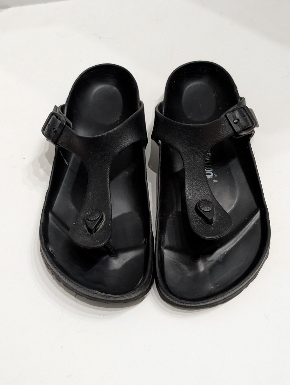 Birkenstock Women's 40/9 Gizeh Black EVA Sandals Comfort